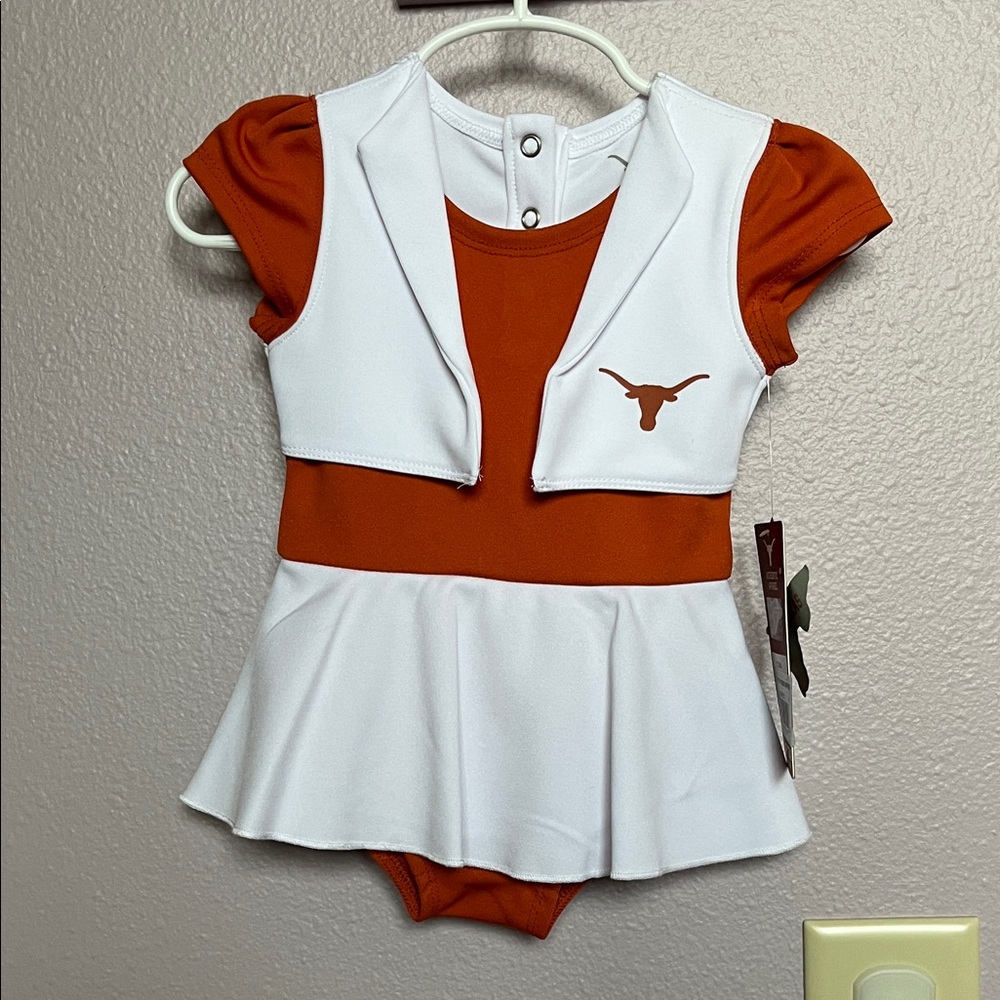 Kids Orange and White One Piece